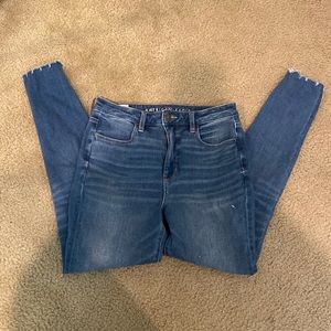 American Eagle super hi-rise jegging